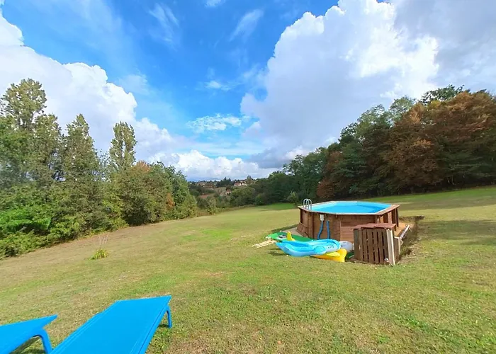 Charming House Between Lot & Dordogne With Private Pool