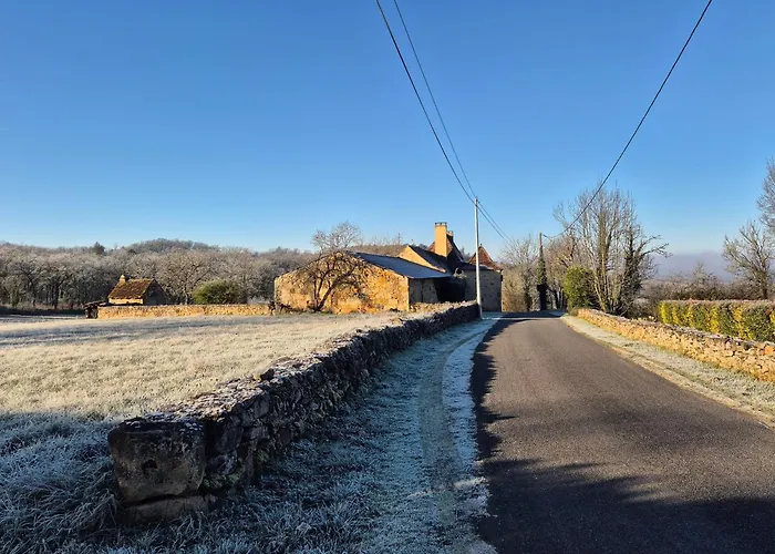 בית נופש Charming House Between Lot & Dordogne With Private Pool Payrac