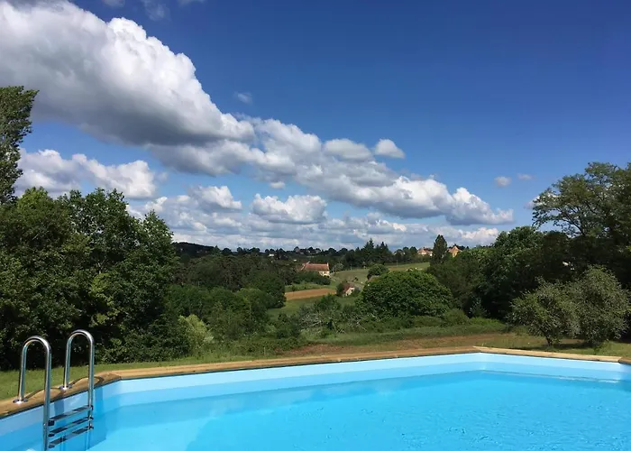 בית נופש Charming House Between Lot & Dordogne With Private Pool Payrac